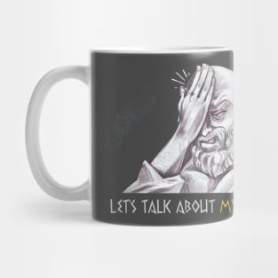 Plato Face Palm Mug